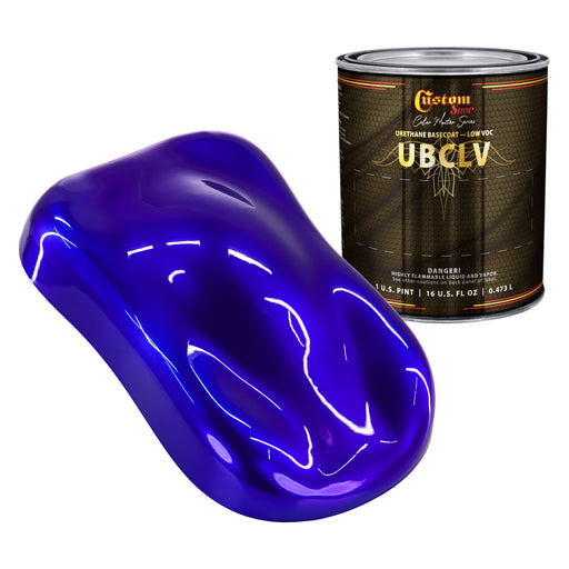 Custom Shop UCB Urethane Ultra Candy Basecoat - Sapphire Blue Candy Basecoat- Pint