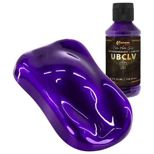 Custom Shop UCB Urethane Ultra Candy Basecoat - Royal Purple Candy Basecoat - 4-Ounce Ready to Spray Bottle