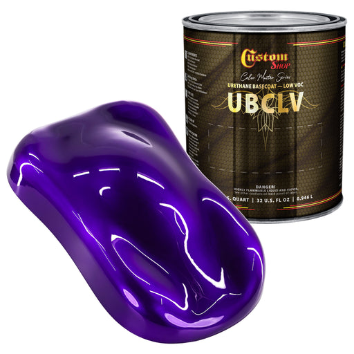 Custom Shop UCB Urethane Ultra Candy Basecoat - Royal Purple Candy Basecoat- Quart