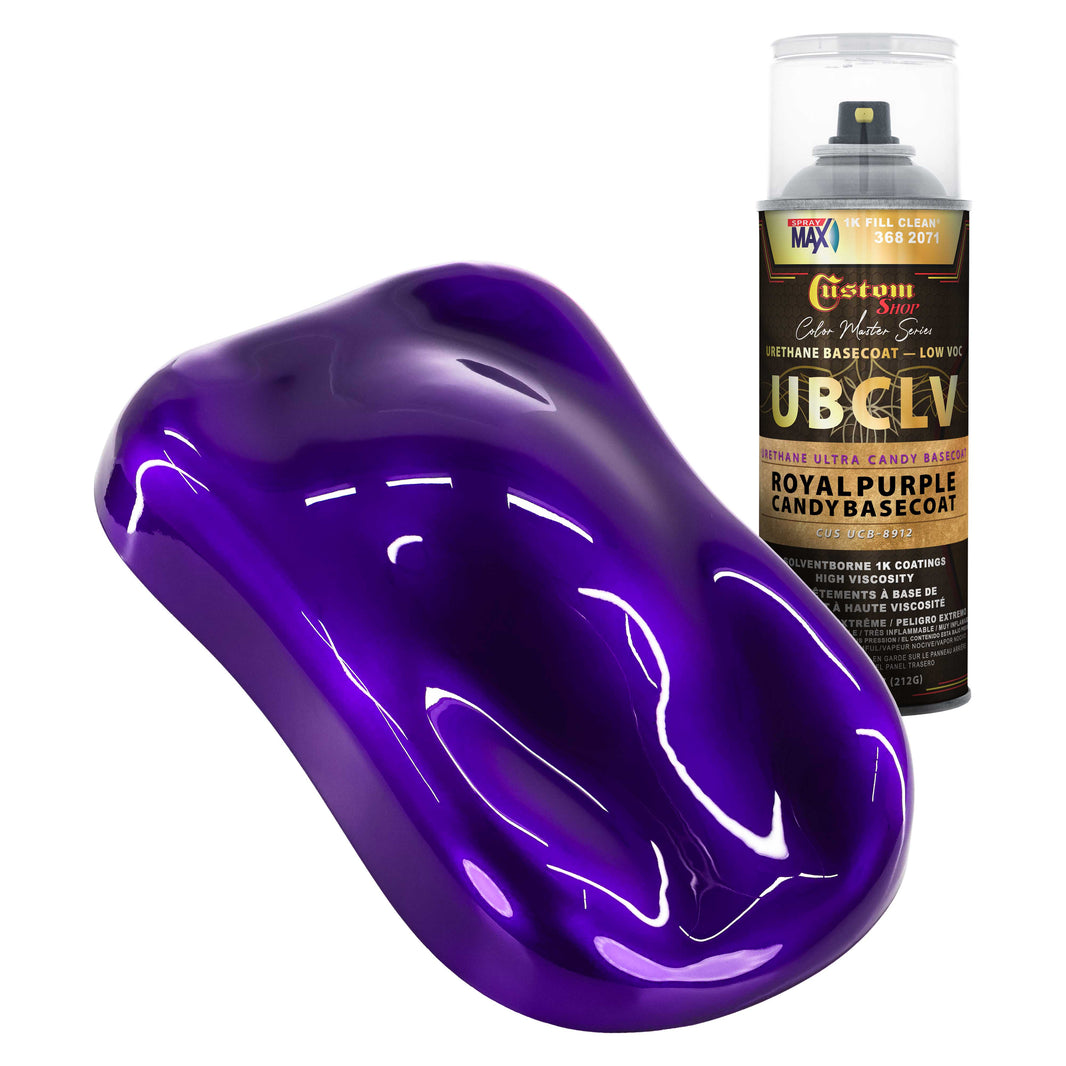 UCB Urethane Ultra Candy Basecoat - Royal Purple Candy Basecoat- Spray Can