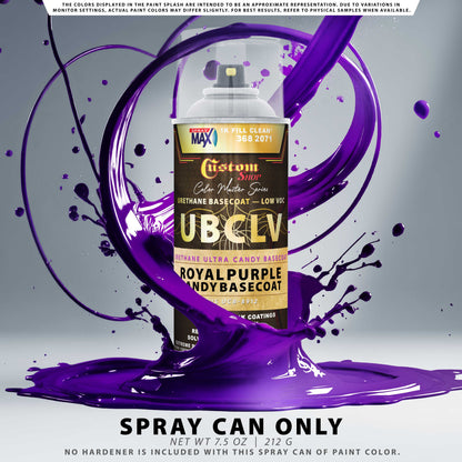 UCB Urethane Ultra Candy Basecoat - Royal Purple Candy Basecoat- Spray Can