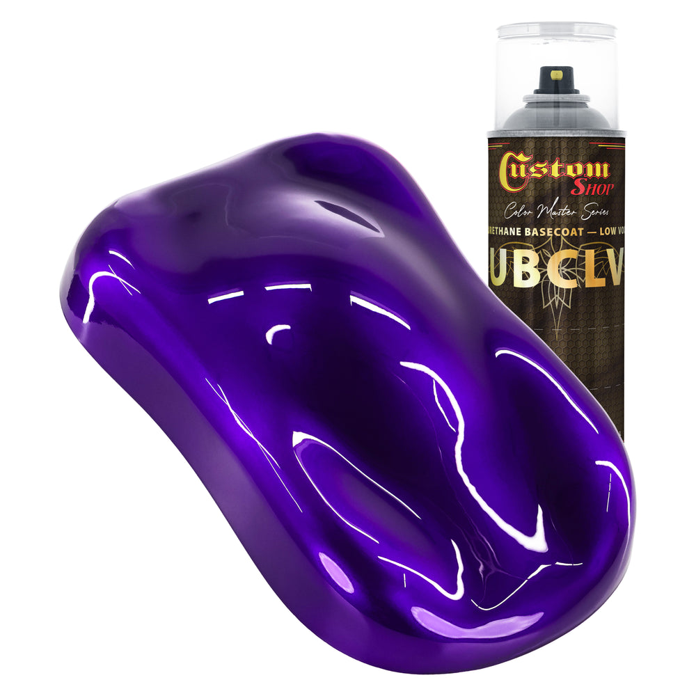 Custom Shop UCB Urethane Ultra Candy Basecoat - Royal Purple Candy Basecoat- Spray Can