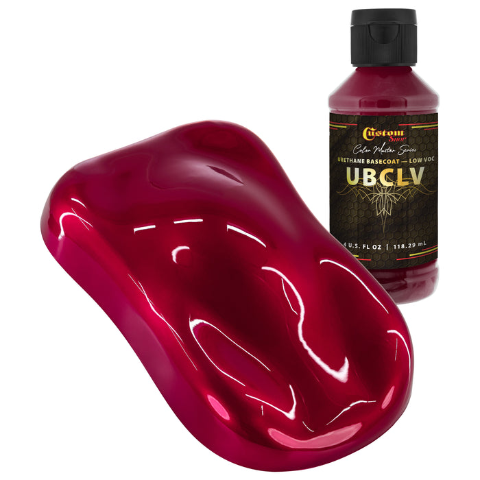 Custom Shop UCB Urethane Ultra Candy Basecoat - Magenta Candy Basecoat - 4-Ounce Ready to Spray Bottle