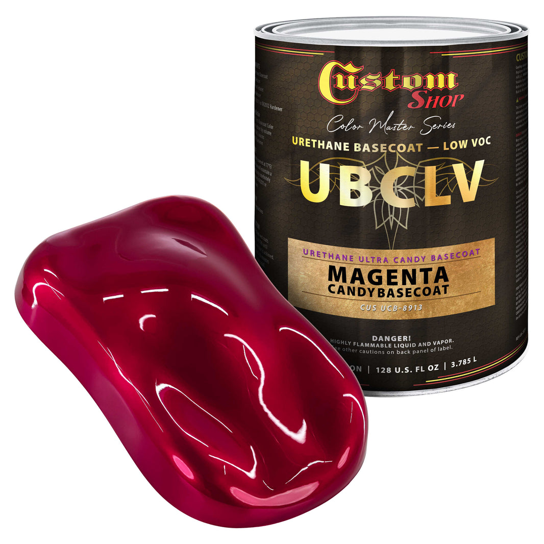 UCB Urethane Ultra Candy Basecoat - Magenta Candy Basecoat- Gallon