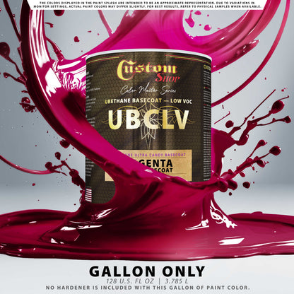 UCB Urethane Ultra Candy Basecoat - Magenta Candy Basecoat- Gallon