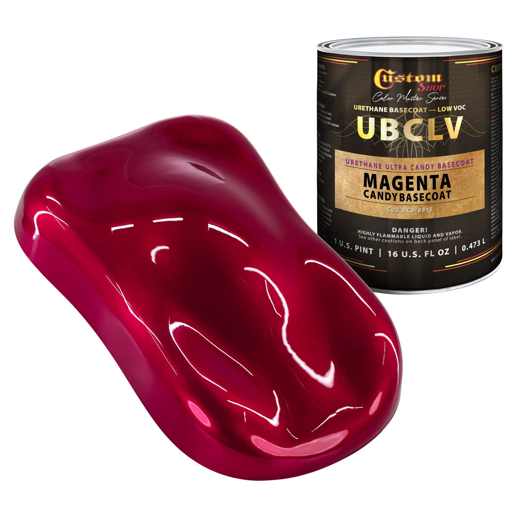 UCB Urethane Ultra Candy Basecoat - Magenta Candy Basecoat- Pint