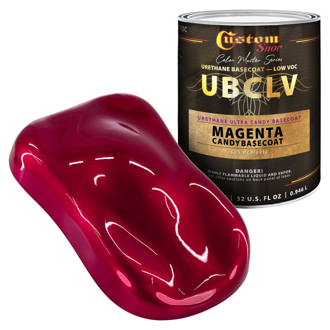 UCB Urethane Ultra Candy Basecoat - Magenta Candy Basecoat- Quart