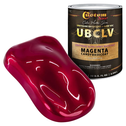 UCB Urethane Ultra Candy Basecoat - Magenta Candy Basecoat- Quart