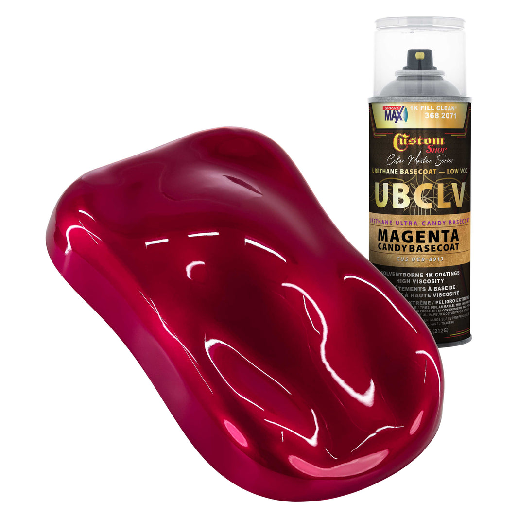 UCB Urethane Ultra Candy Basecoat - Magenta Candy Basecoat- Spray Can