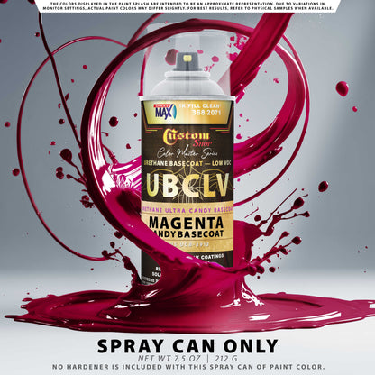 UCB Urethane Ultra Candy Basecoat - Magenta Candy Basecoat- Spray Can