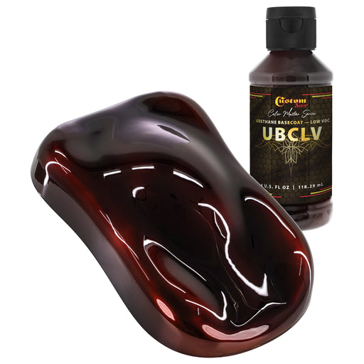 Custom Shop UCB Urethane Ultra Candy Basecoat - Rootbeer Candy Basecoat - 4-Ounce Ready to Spray Bottle