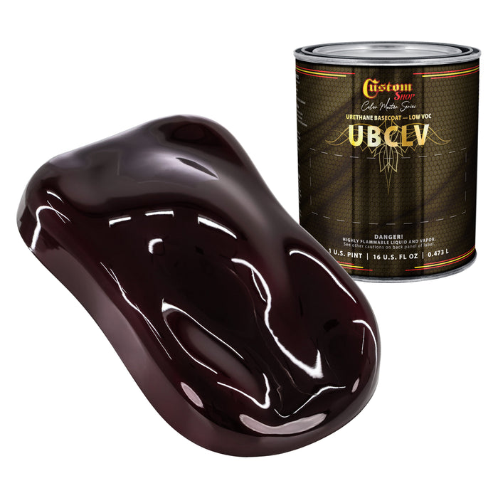 Custom Shop UCB Urethane Ultra Candy Basecoat - Deep Maroon Candy Basecoat- Pint