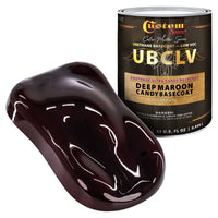 UCB Urethane Ultra Candy Basecoat - Deep Maroon Candy Basecoat- Quart