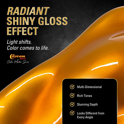 UCB Urethane Ultra Candy Basecoat - Gold Candy Basecoat- Gallon Gloss Kit