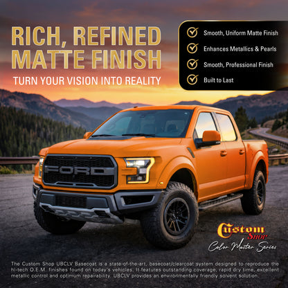 UCB Urethane Ultra Candy Basecoat - Sunglow Candy Basecoat- Quart Matte Kit