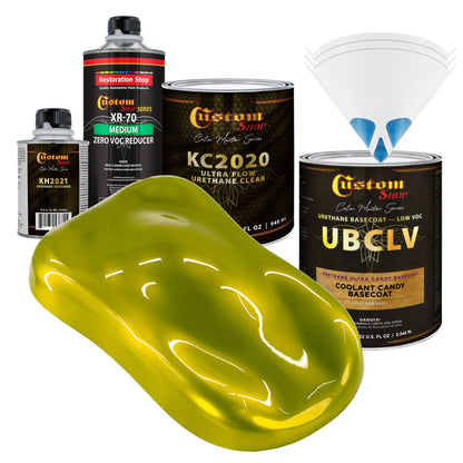 UCB Urethane Ultra Candy Basecoat - Coolant Candy Basecoat- Quart Ultra Flow Kit