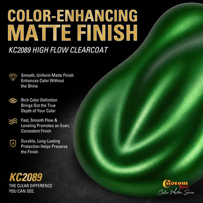 UCB Urethane Ultra Candy Basecoat - Lime Candy Basecoat- Gallon Matte Kit