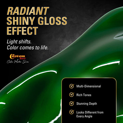 UCB Urethane Ultra Candy Basecoat - Lime Candy Basecoat- Quart Ultra Flow Kit