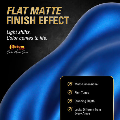 UCB Urethane Ultra Candy Basecoat - Hawaiian Blue Candy Basecoat- Gallon Matte Kit