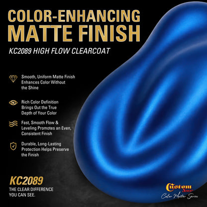 UCB Urethane Ultra Candy Basecoat - Hawaiian Blue Candy Basecoat- Gallon Matte Kit