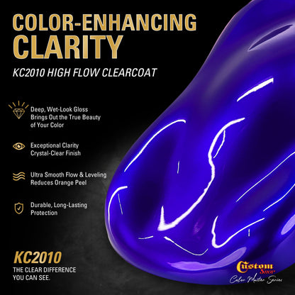 UCB Urethane Ultra Candy Basecoat - Sapphire Blue Candy Basecoat- Gallon Gloss Kit