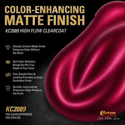 UCB Urethane Ultra Candy Basecoat - Magenta Candy Basecoat- Gallon Matte Kit