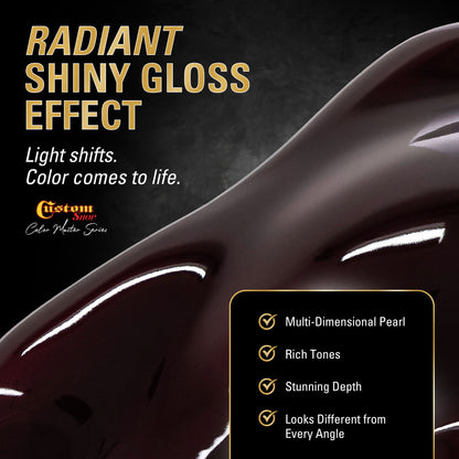 UCB Urethane Ultra Candy Basecoat - Deep Maroon Candy Basecoat- Gallon Gloss Kit