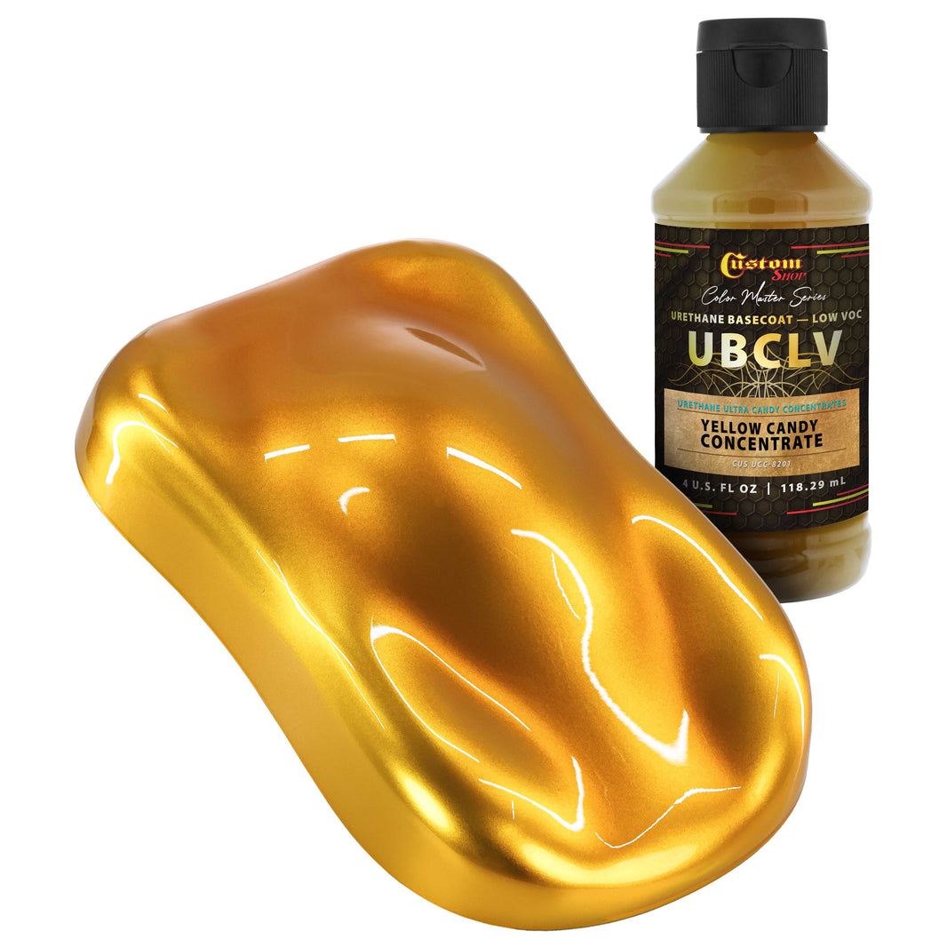 UCC Urethane Ultra Candy Concentrates - Yellow Candy Concentrate- 4-Ounce Bottle