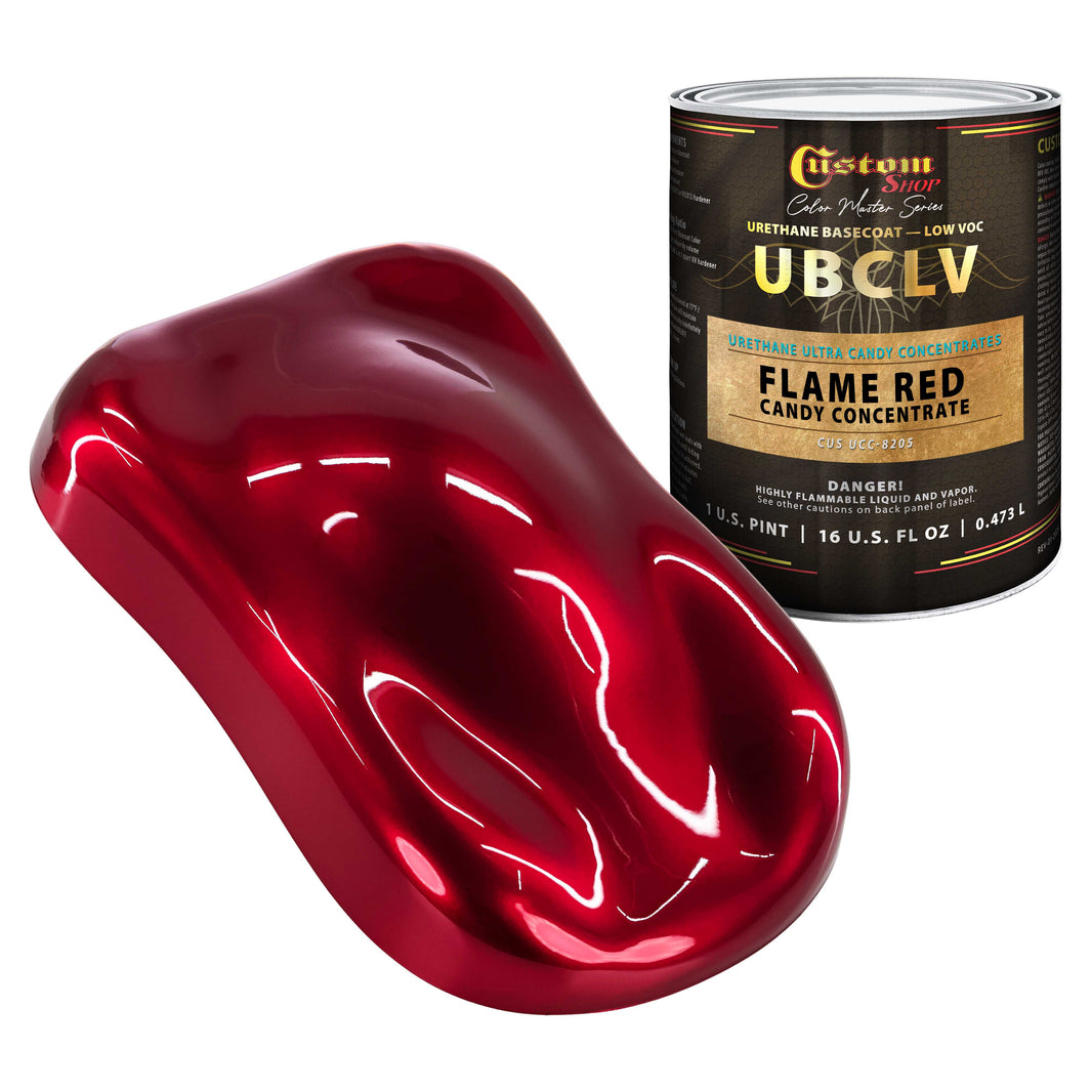 UCC Urethane Ultra Candy Concentrates - Flame Red Candy Concentrate- Pint