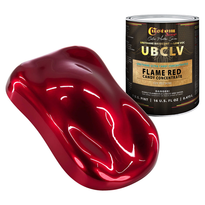 Custom Shop UCC Urethane Ultra Candy Concentrates - Flame Red Candy Concentrate- Pint