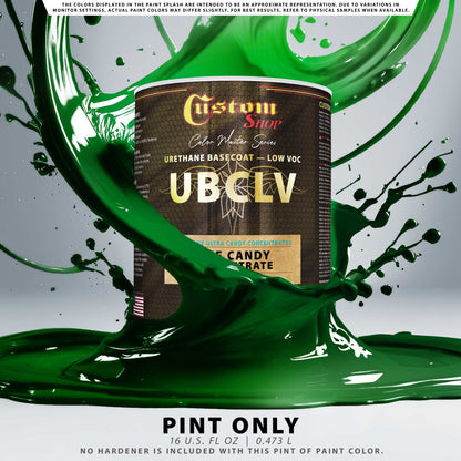 UCC Urethane Ultra Candy Concentrates - Lime Candy Concentrate- Pint