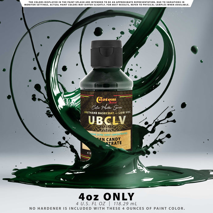 Custom Shop UCC Urethane Ultra Candy Concentrates - Green Candy Concentrate- 4-Ounce Bottle