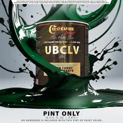UCC Urethane Ultra Candy Concentrates - Green Candy Concentrate- Pint