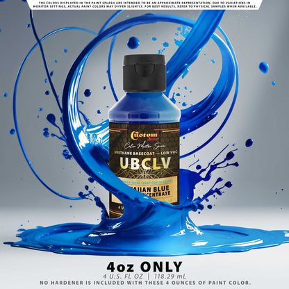 UCC Urethane Ultra Candy Concentrates - Hawaiian Blue Candy Concentrate- 4-Ounce Bottle