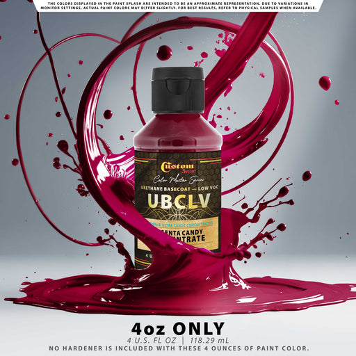 Custom Shop UCC Urethane Ultra Candy Concentrates - Magenta  Candy Concentrate- 4-Ounce Bottle