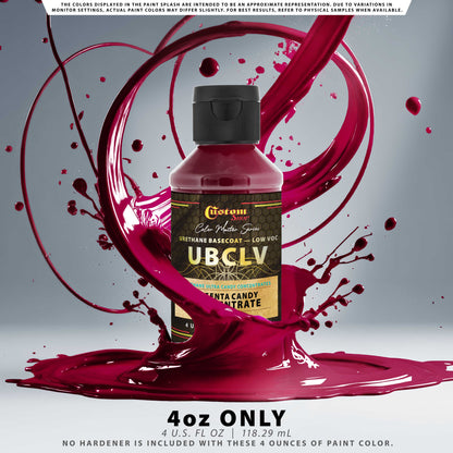 UCC Urethane Ultra Candy Concentrates - Magenta Candy Concentrate- 4-Ounce Bottle