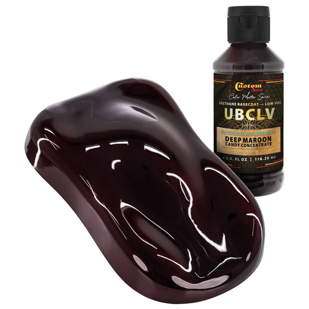 UCC Urethane Ultra Candy Concentrates - Deep Maroon Candy Concentrate- 4-Ounce Bottle