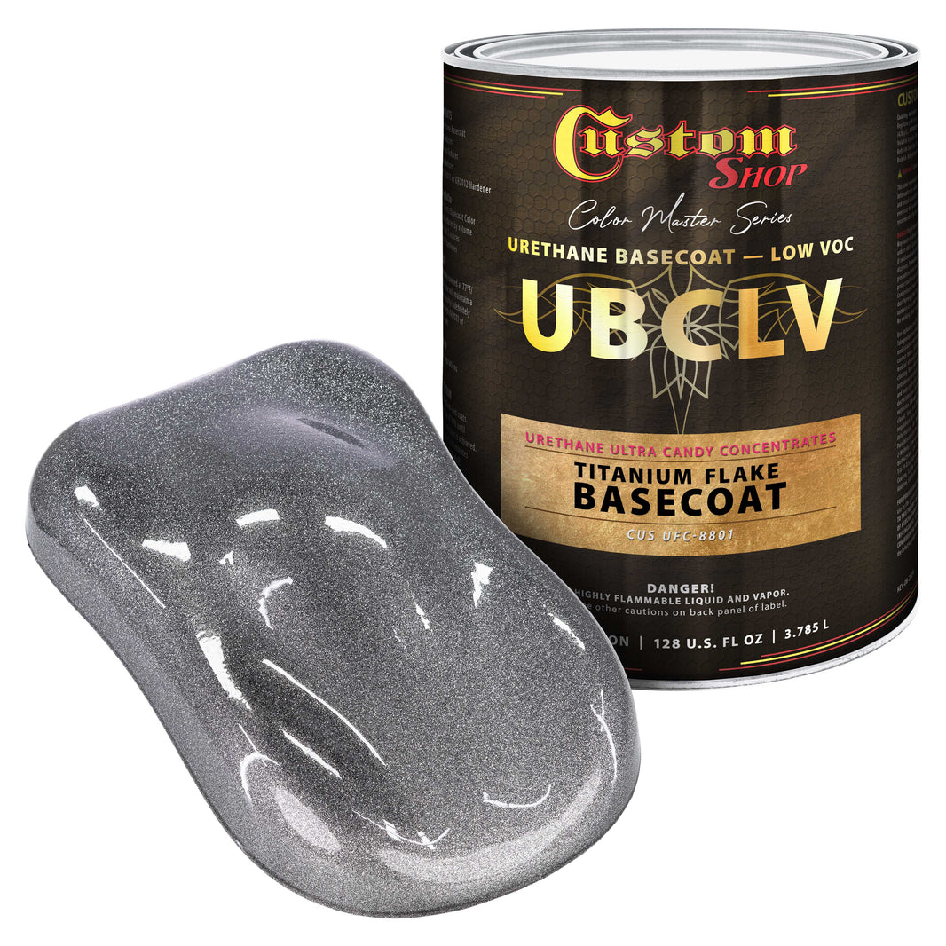 UFC Urethane Ultra Flake Colors - Titanium Flake Basecoat- Gallon