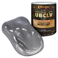 UFC Urethane Ultra Flake Colors - Titanium Flake Basecoat- Quart