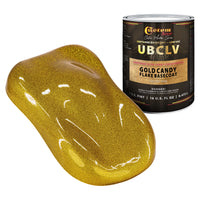 UFC Urethane Ultra Flake Colors - Gold Candy Flake Basecoat- Pint