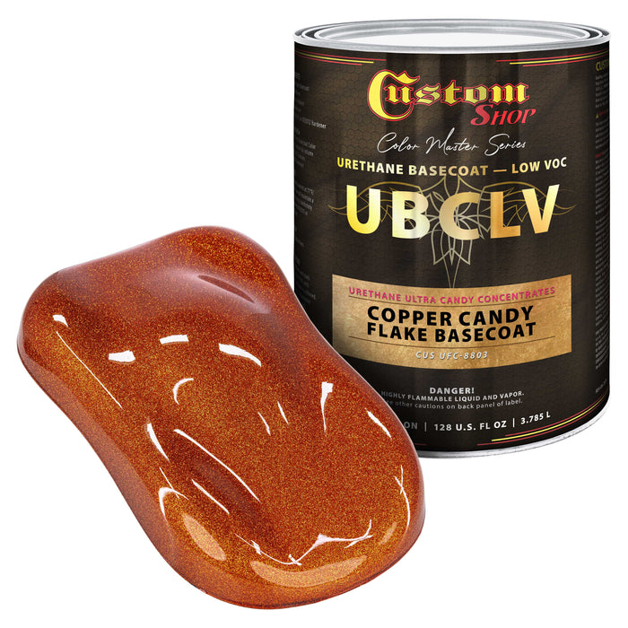 Custom Shop UFC Urethane Ultra Flake Colors - Copper Candy Flake Basecoat- Gallon