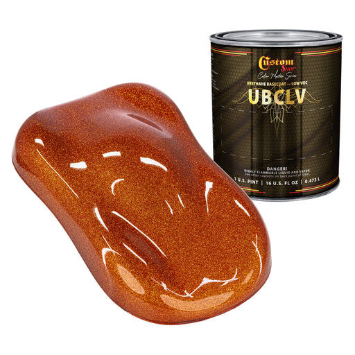 Custom Shop UFC Urethane Ultra Flake Colors - Copper Candy Flake Basecoat- Pint