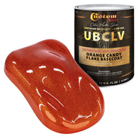 UFC Urethane Ultra Flake Colors - Orange Candy Flake Basecoat- Quart