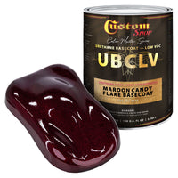 UFC Urethane Ultra Flake Colors - Maroon Candy Flake Basecoat- Gallon