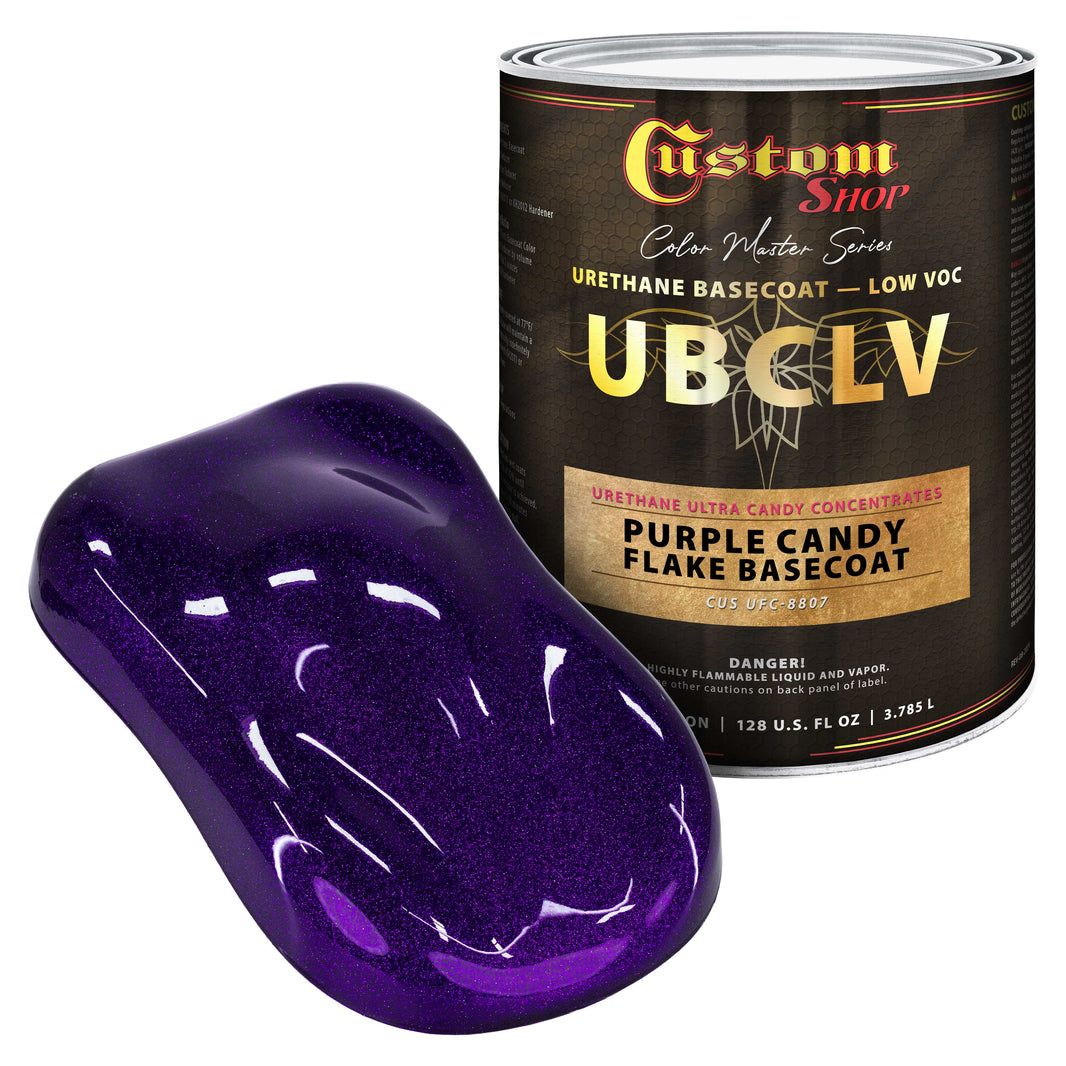 UFC Urethane Ultra Flake Colors - Purple Candy Flake Basecoat- Gallon