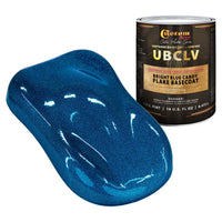 UFC Urethane Ultra Flake Colors - Bright Blue Candy Flake Basecoat- Pint