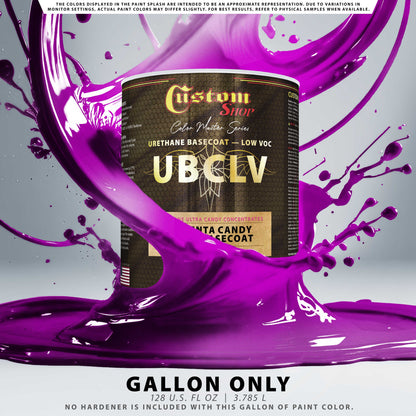 UFC Urethane Ultra Flake Colors - Magenta Candy Flake Basecoat- Gallon