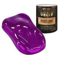 UFC Urethane Ultra Flake Colors - Magenta Candy Flake Basecoat- Pint