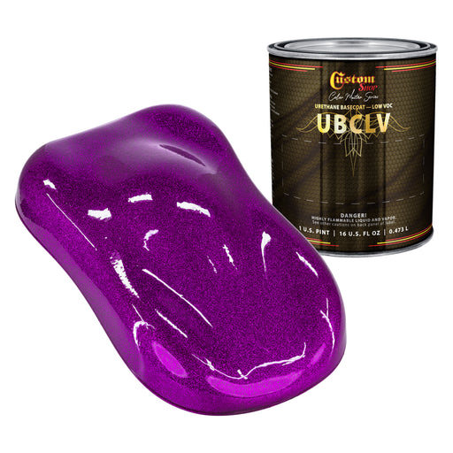 Custom Shop UFC Urethane Ultra Flake Colors - Magenta Candy Flake Basecoat- Pint