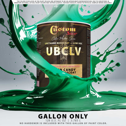 UFC Urethane Ultra Flake Colors - Green Candy Flake Basecoat- Gallon